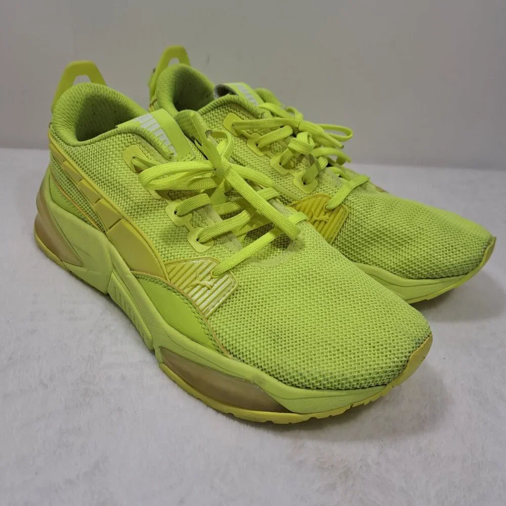 PUMA LQDCELL Optic Sheer Green Color‎ Women’s Size 8.5 Running Shoes Pre-owned